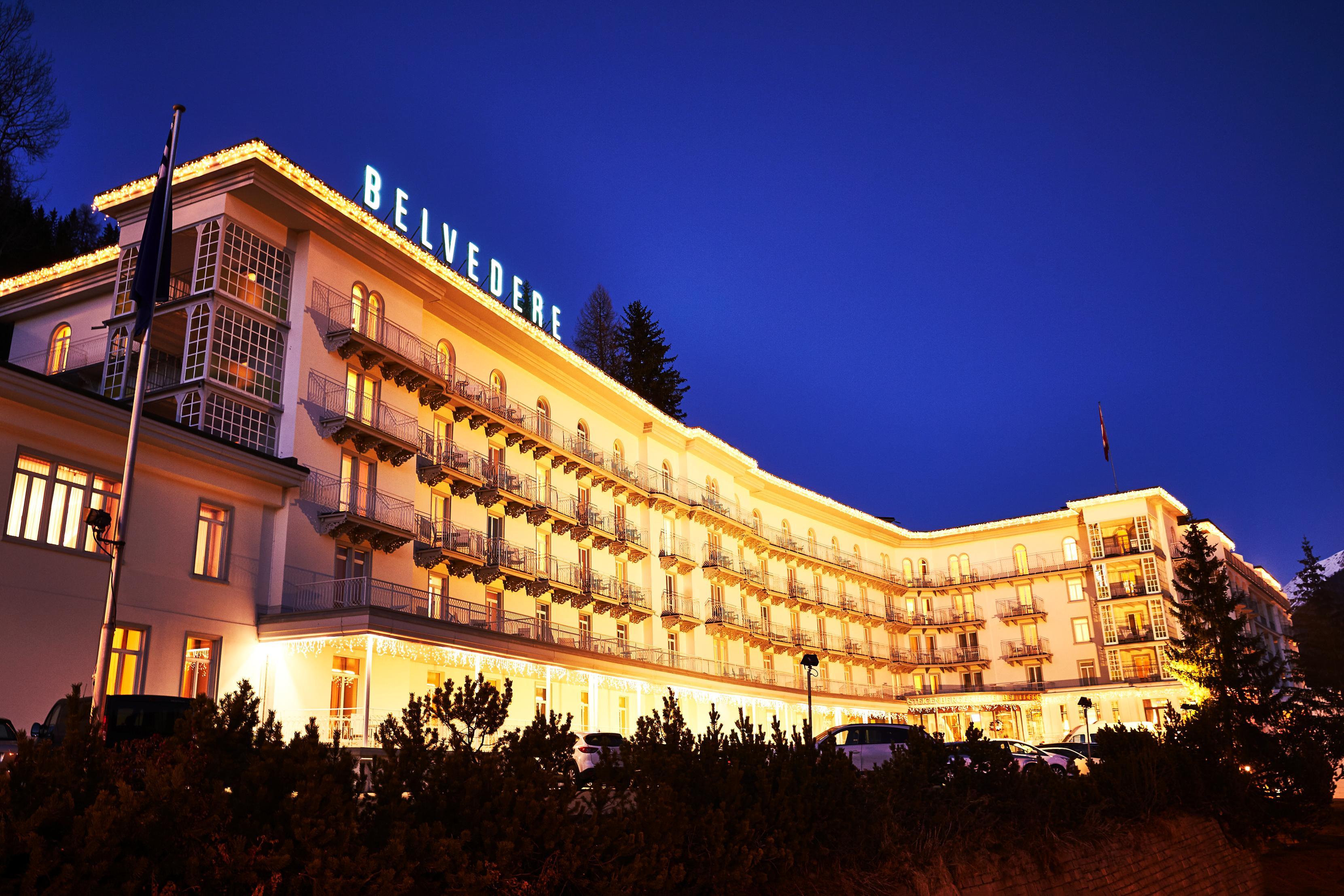 Steigenberger Icon Grandhotel Belvedere Davos Bagian luar foto