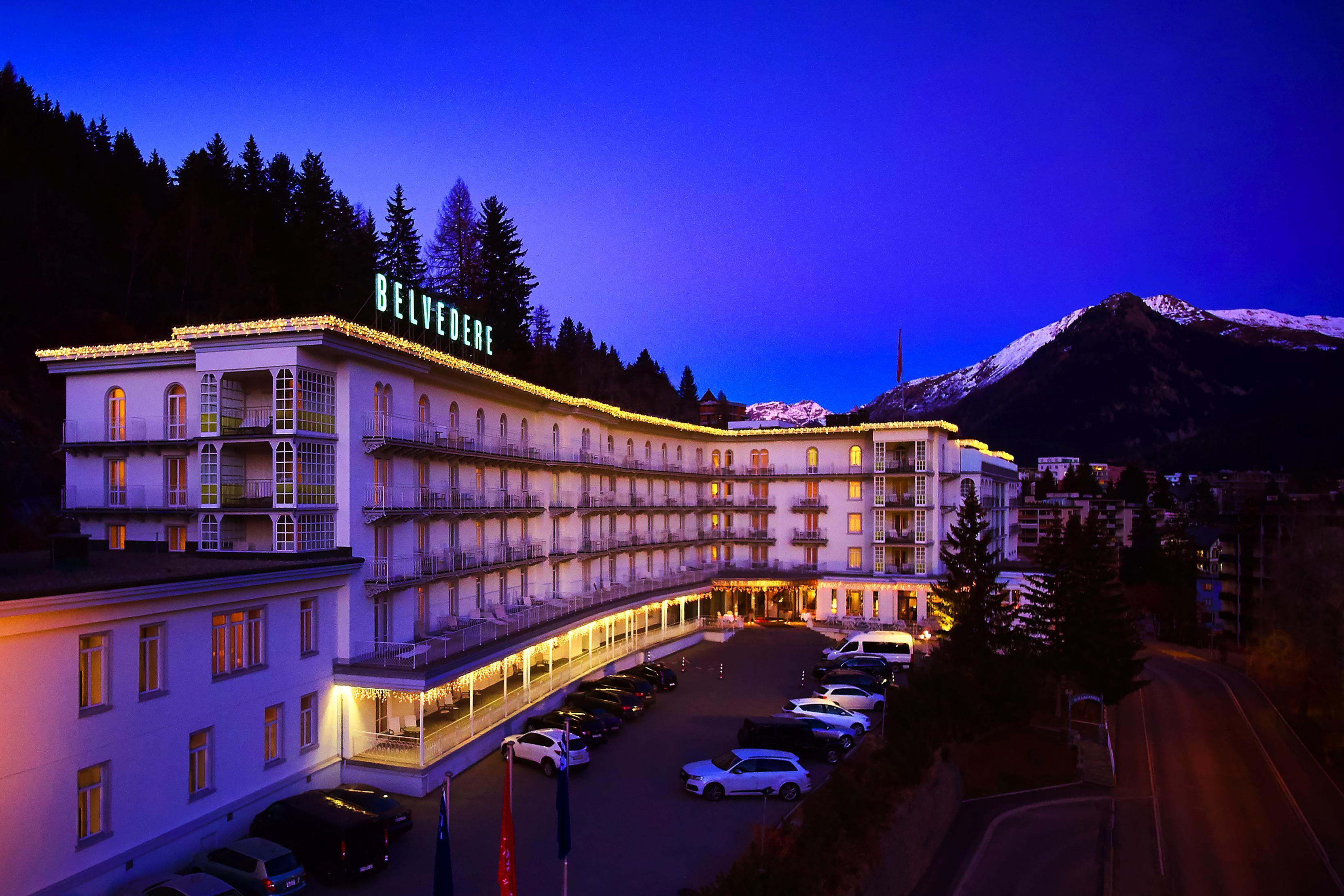 Steigenberger Icon Grandhotel Belvedere Davos Bagian luar foto